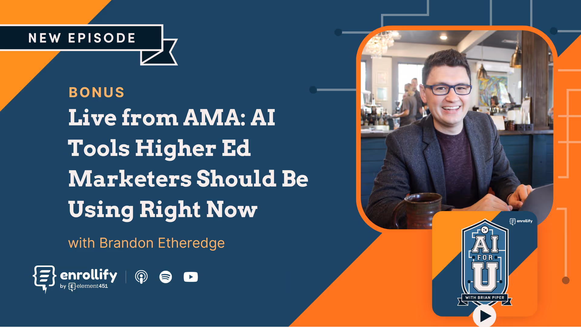 Live from AMA: AI Tools Higher Ed Marketers Should Be Using Right Now