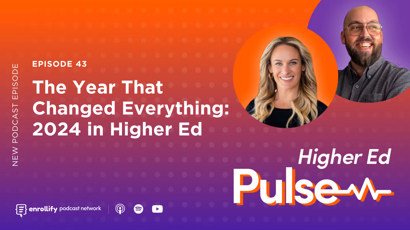 Episode 43: The Year That Changed Everything: 2024 in Higher Ed