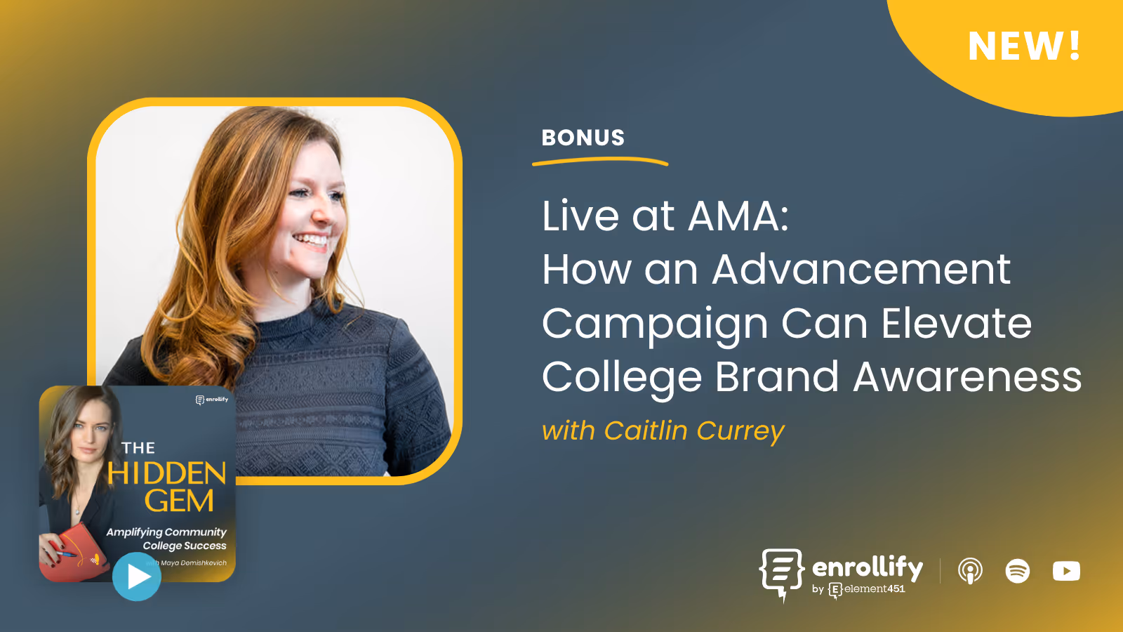 Live at AMA: How an Advancement Campaign Can Elevate College Brand Awareness