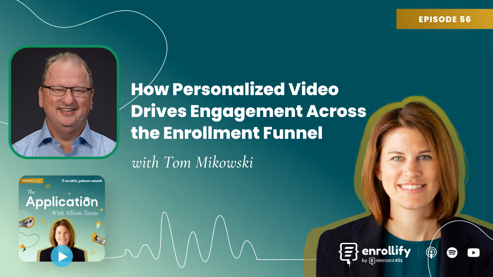 Episode 56: How Personalized Video Drives Engagement Across the Enrollment Funnel