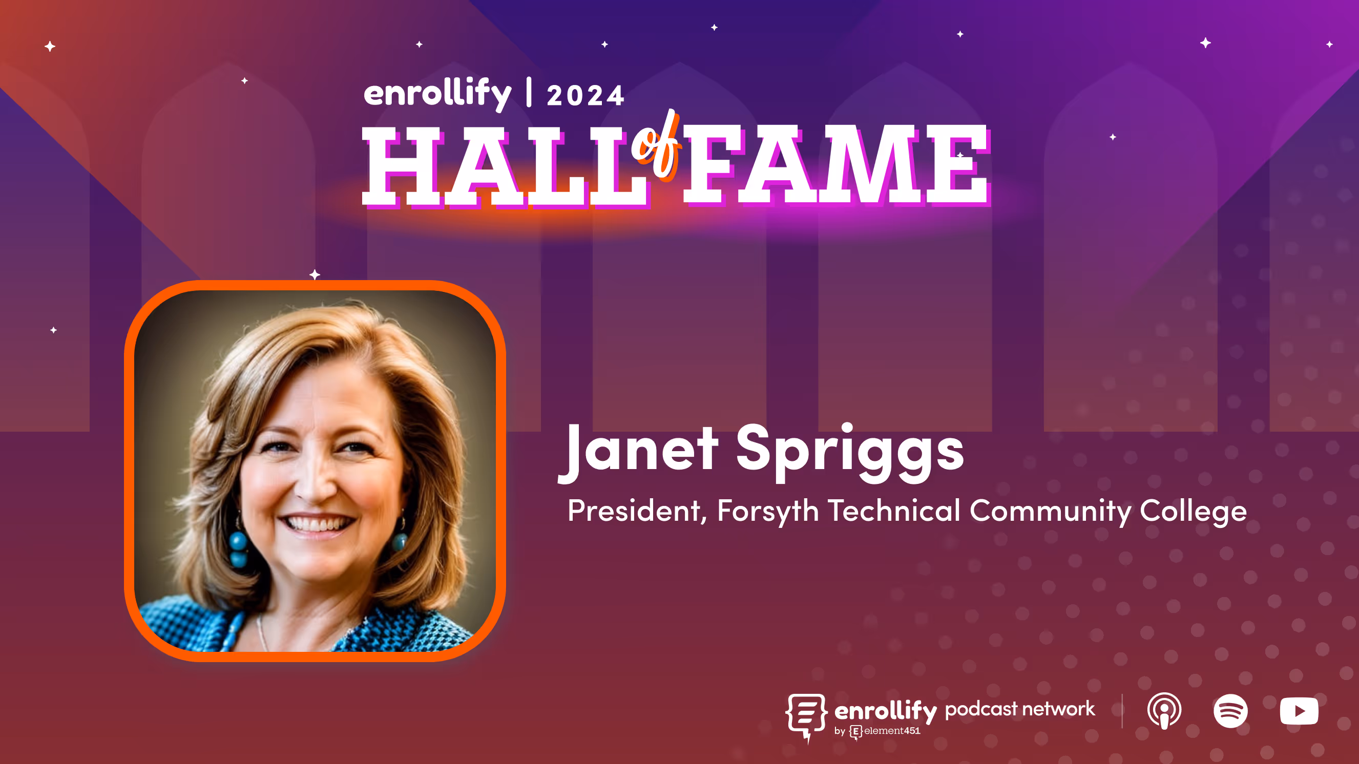 2024 Hall of Fame: Dr. Janet Spriggs