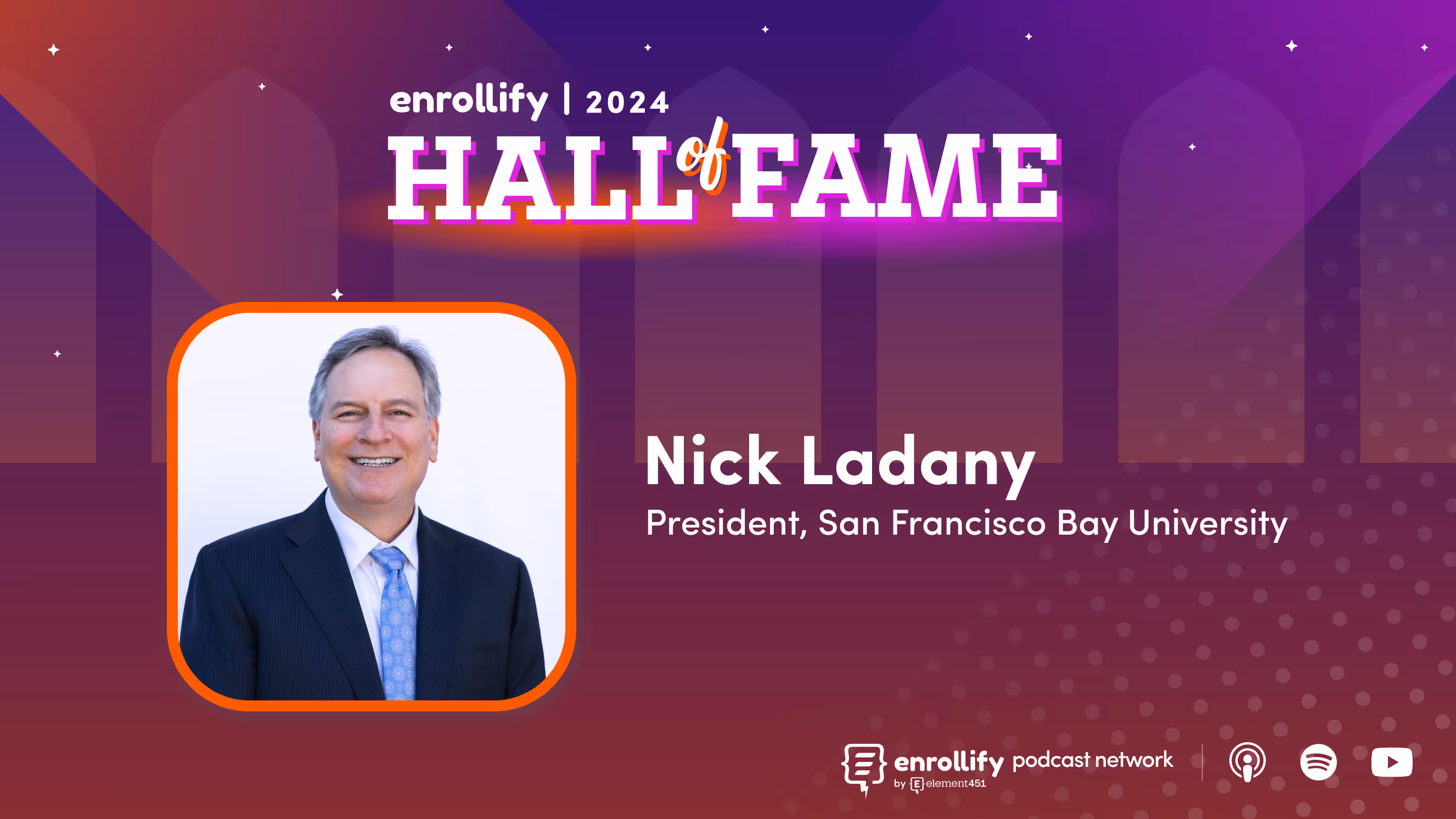 2024 Hall of Fame: Dr. Nick Ladany 