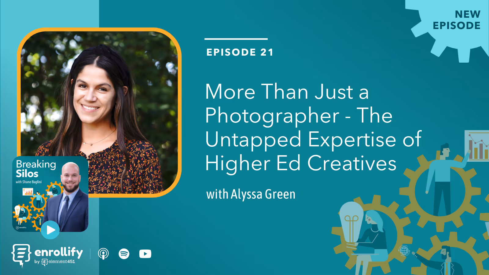 Ep. 21: More Than Just a Photographer - The Untapped Expertise of Higher Ed Creatives 