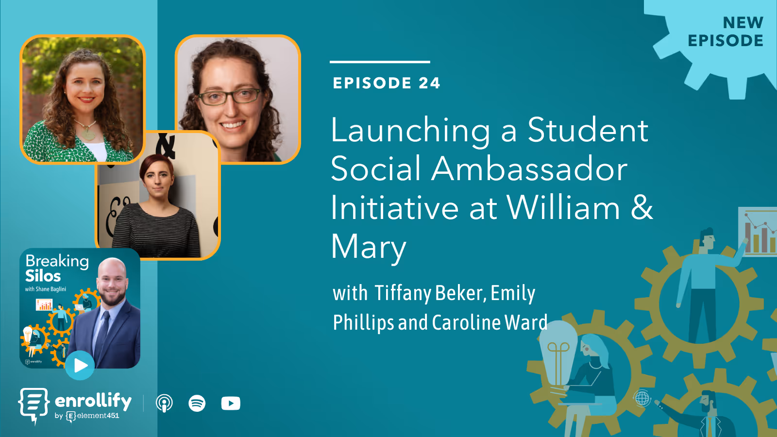 Ep. 24: Launching a Student Social Ambassador Initiative at William & Mary