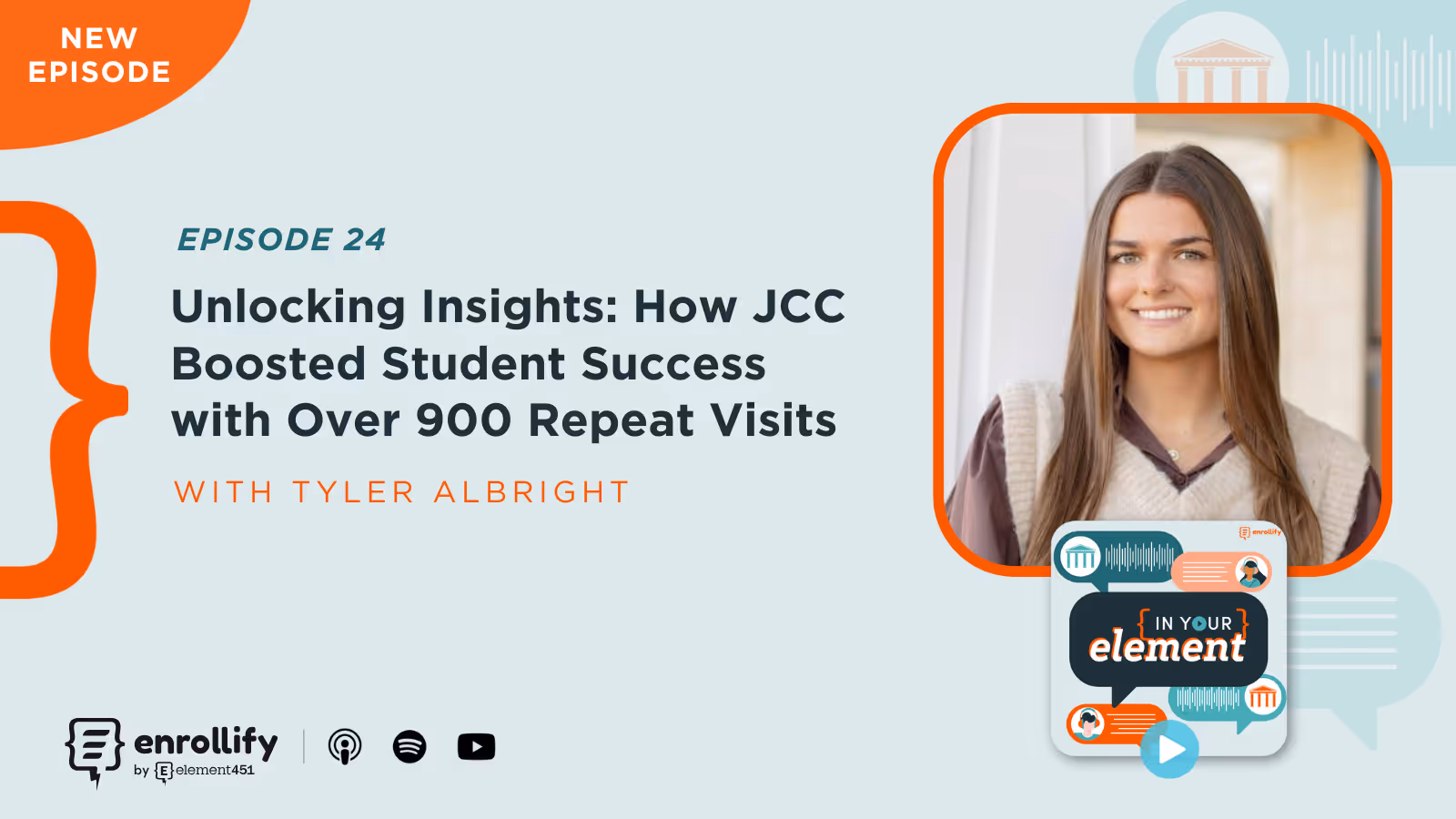 Episode 24: Unlocking Insights: How JCC Boosted Student Success with Over 900 Repeat Visits