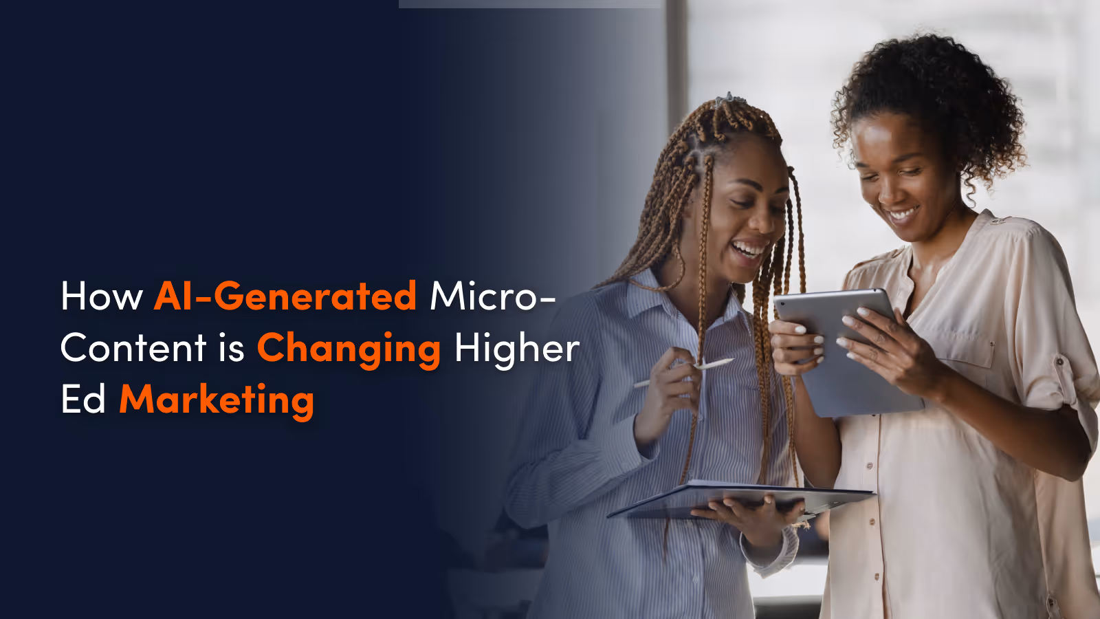 How AI-Generated Micro-Content is Changing Higher Ed Marketing