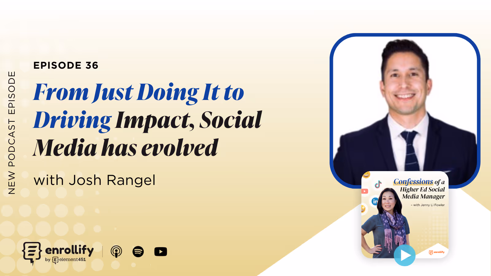 Ep. 36: From Just Doing It to Driving Impact, Social Media has evolved