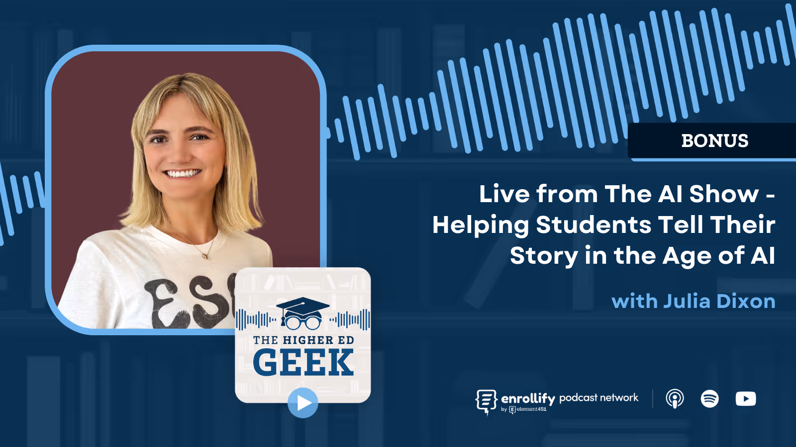 BONUS: Live from The AI Show - Helping Students Tell Their Story in the Age of AI
