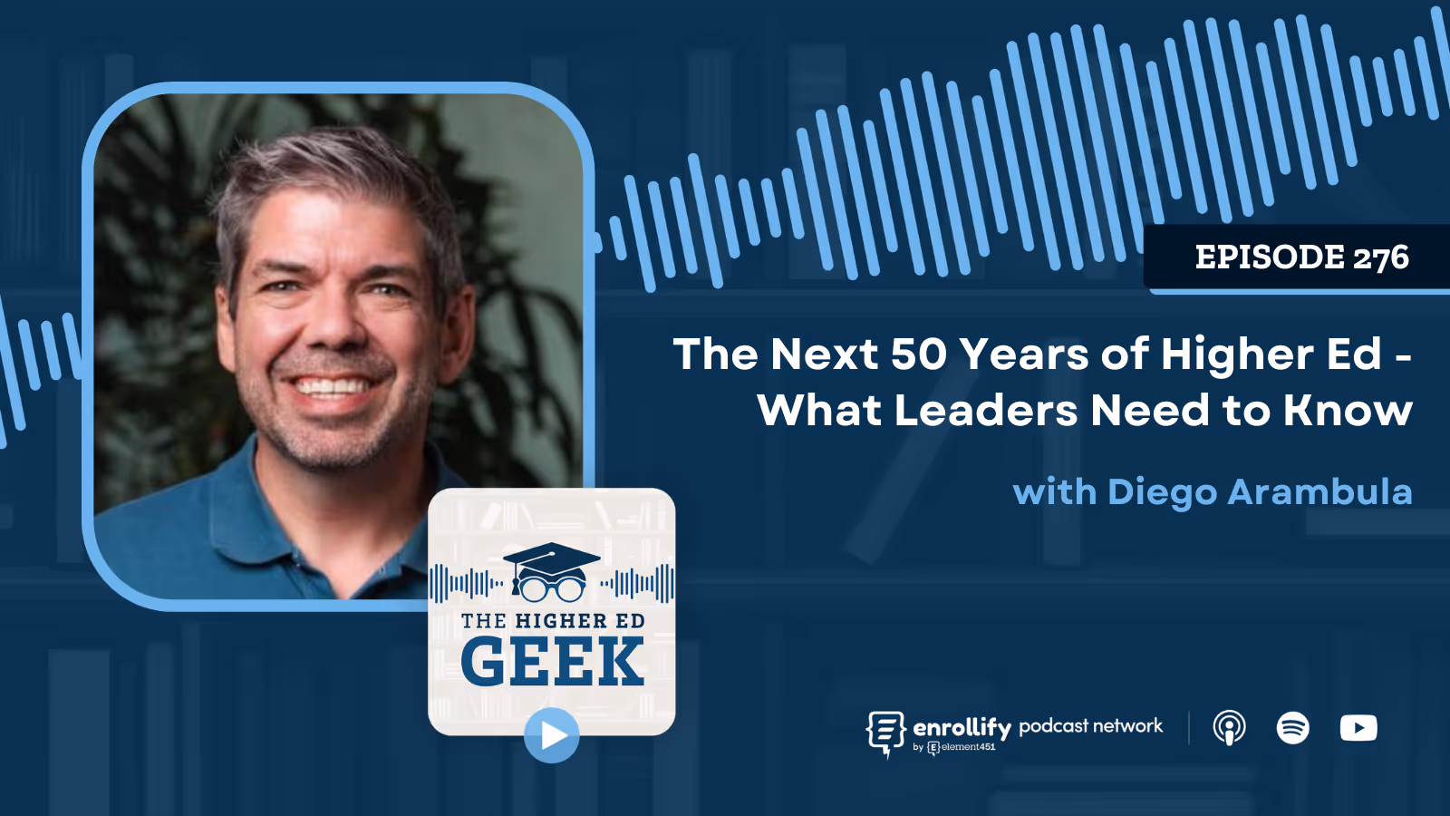 Episode #276: The Next 50 Years of Higher Ed - What Leaders Need to Know