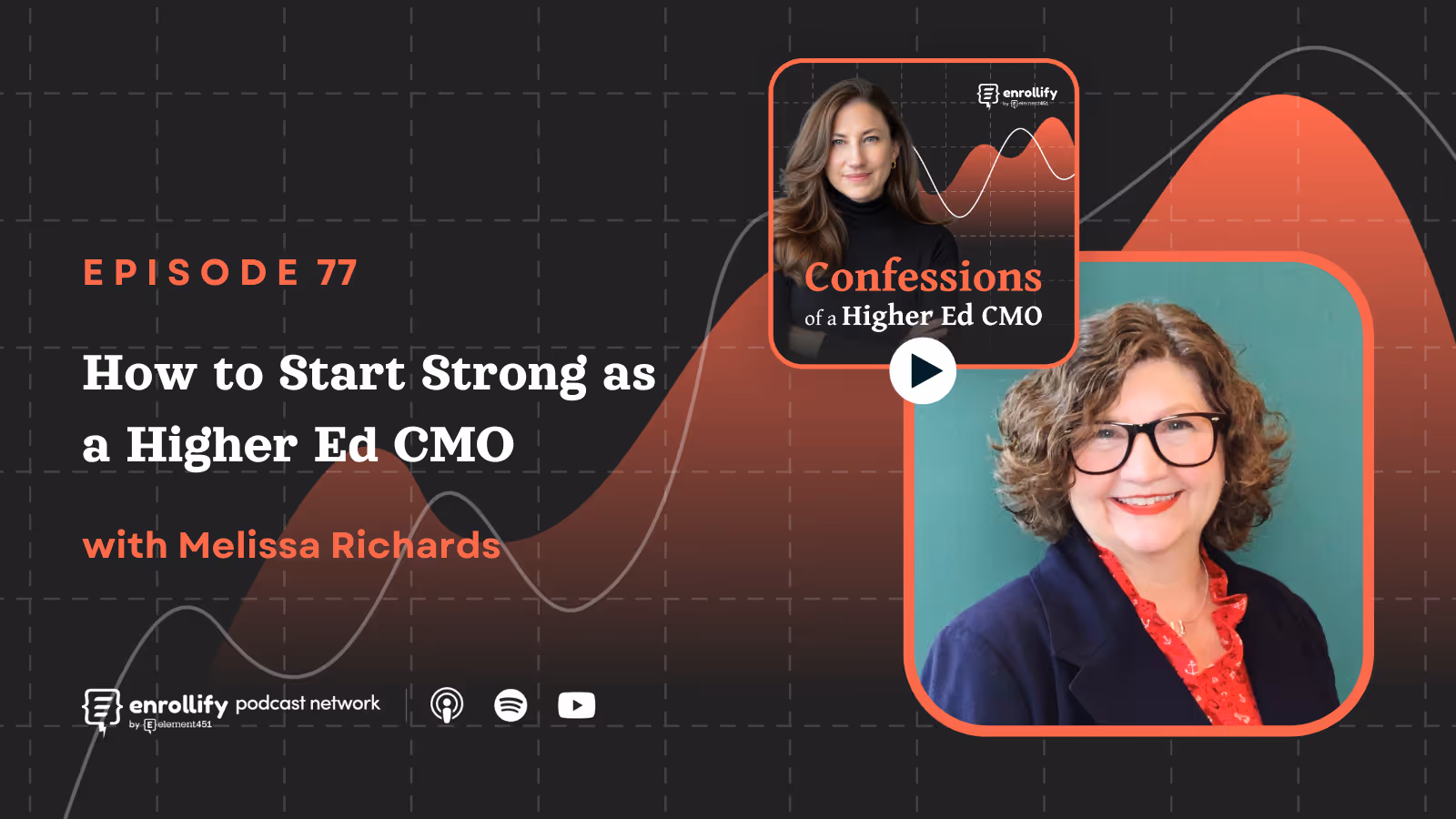 Ep. 77: How to Start Strong as a Higher Ed CMO