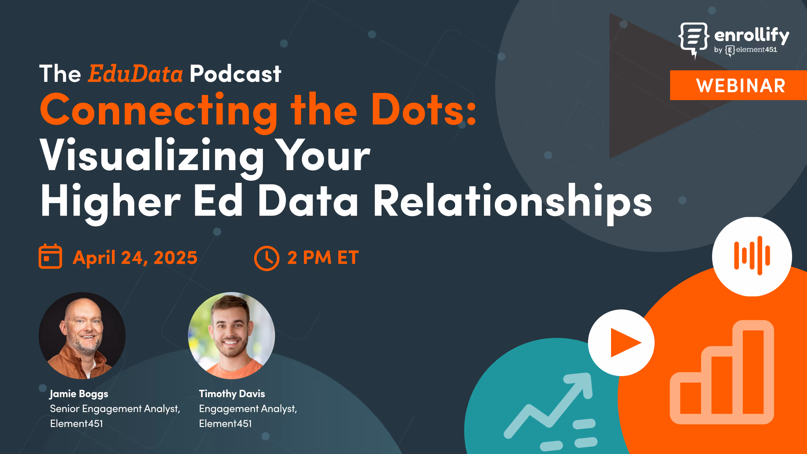 Episode 56: (Webinar Replay) Connecting the Dots: Visualizing Your Higher Ed Data Relationships