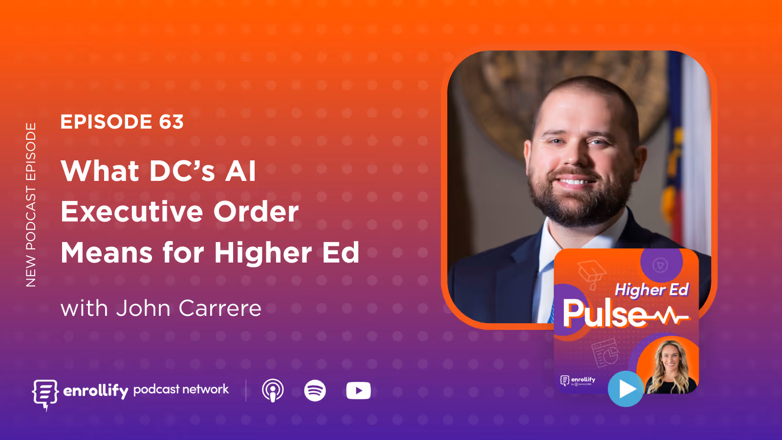 Episode 63: What DC’s AI Executive Order Means for Higher Ed