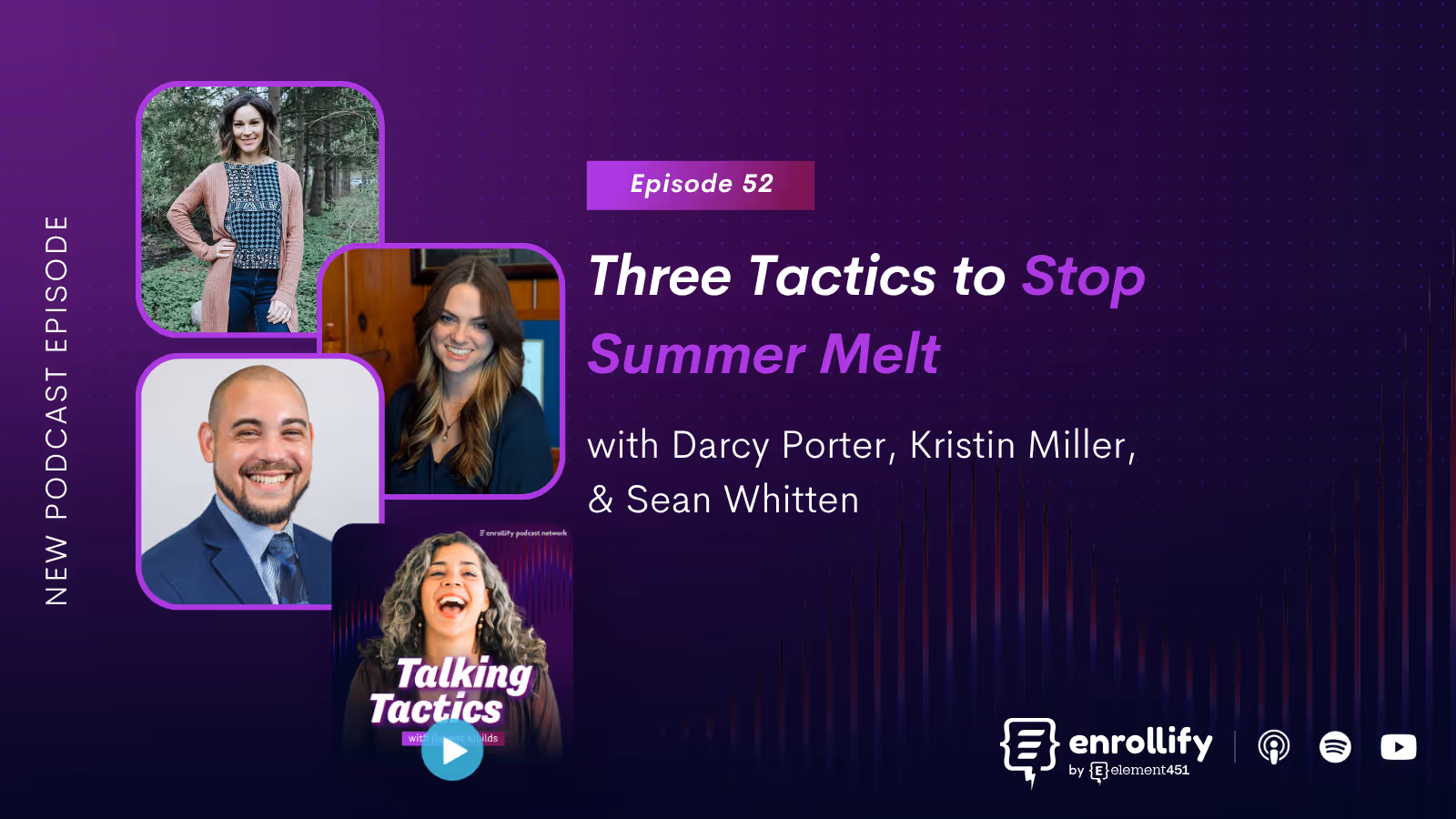 Episode 52: Three Tactics to Stop Summer Melt
