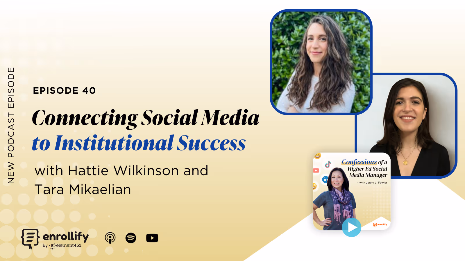 Ep. 40: Connecting Social Media to Institutional Success
