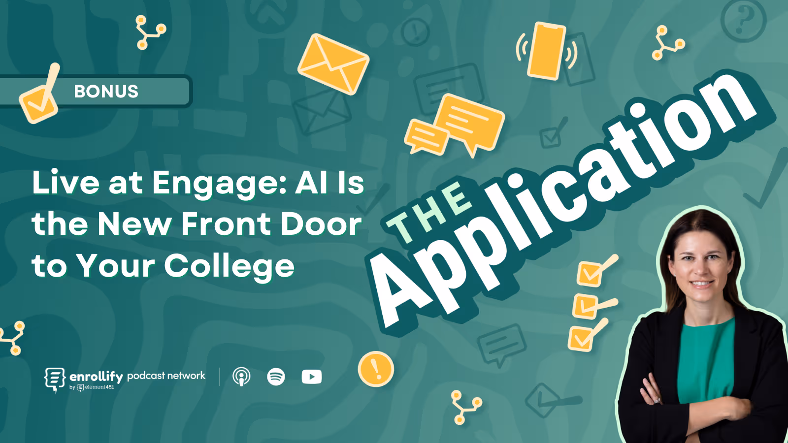 Bonus Live at Engage: AI Is the New Front Door to Your College
