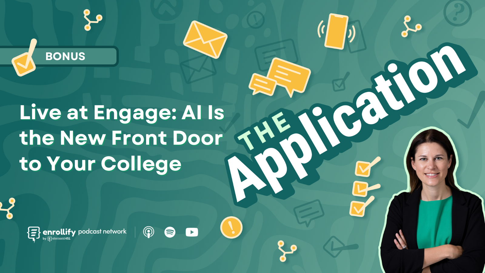 Bonus Live at Engage: AI Is the New Front Door to Your College