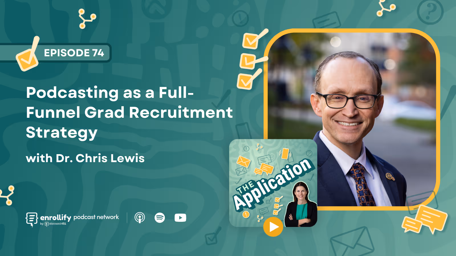 Episode 74: Podcasting as a Full-Funnel Grad Recruitment Strategy