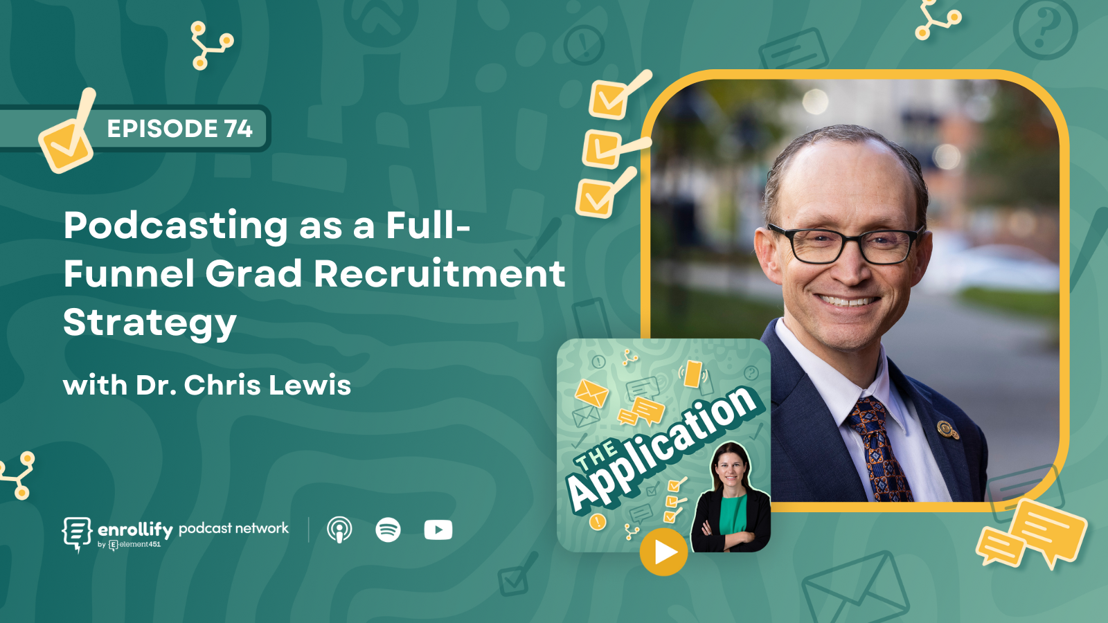 Episode 74: Podcasting as a Full-Funnel Grad Recruitment Strategy