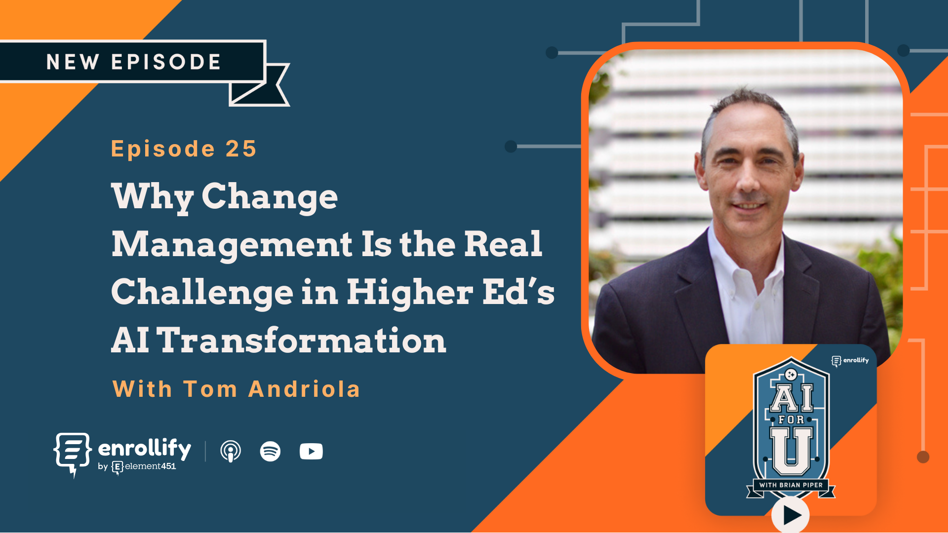 Ep. 25: Why Change Management Is the Real Challenge in Higher Ed’s AI Transformation