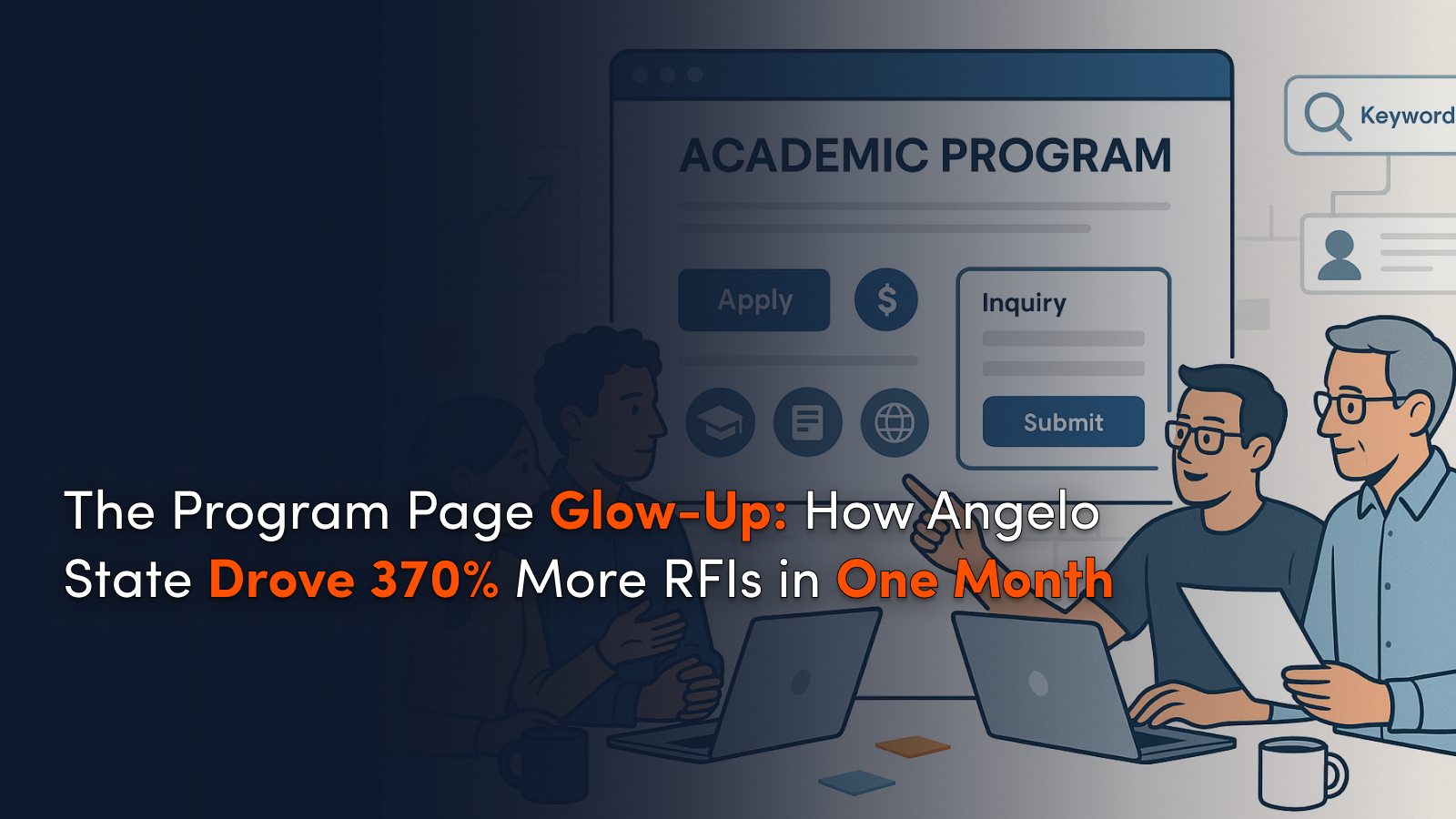The Program Page Glow-Up: How Angelo State Drove 370% More RFIs in One Month