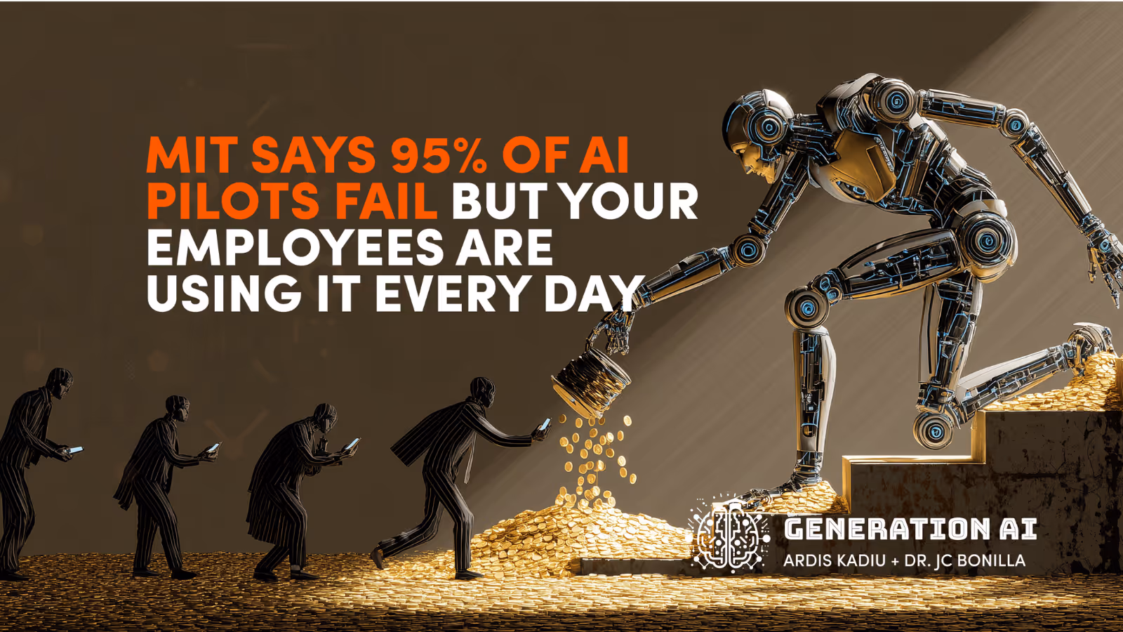 Episode 92: 95% AI pilots fail?, Process is the real AI killer, Buying wins 2x over building, Enter the forward deployed engineer