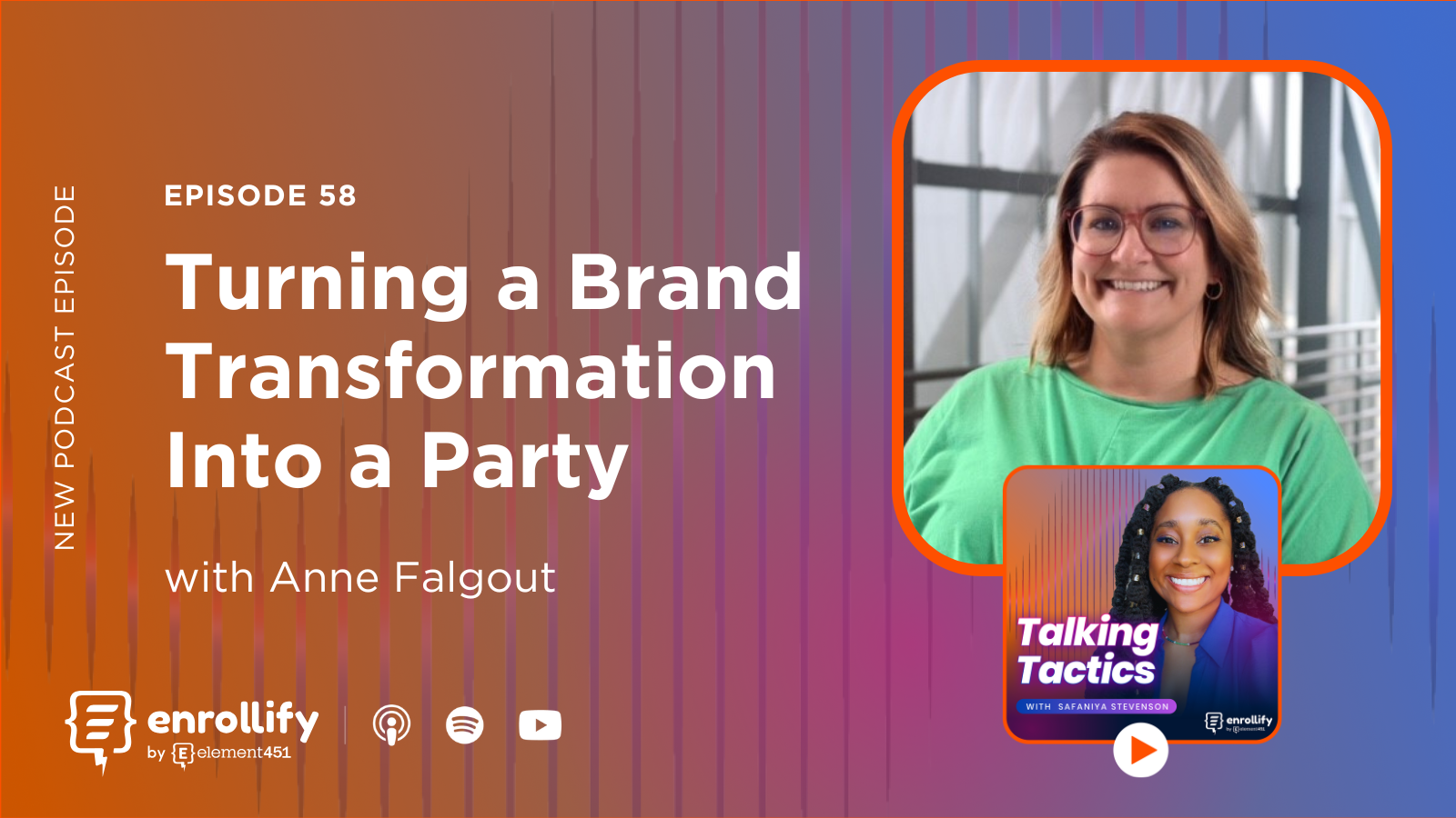 Episode 58: Turning a Brand Transformation Into a Party