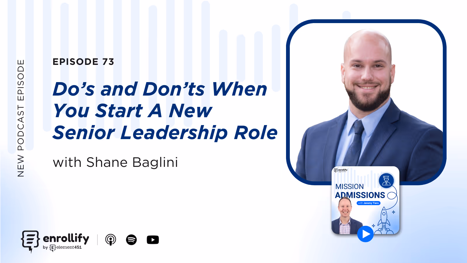 How Shane Baglini Built Trust and Momentum as a New Higher Ed Leader