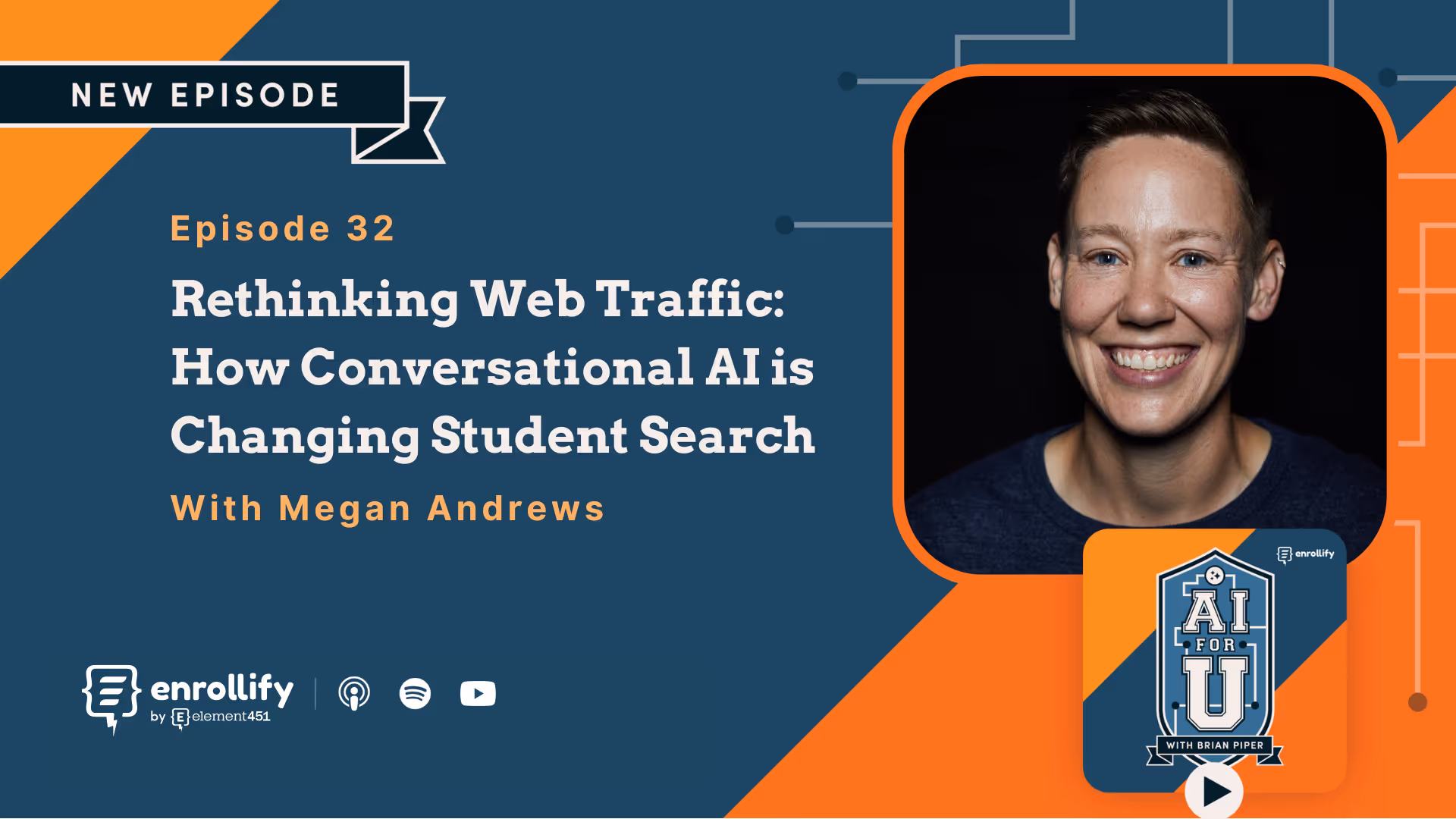 Ep. 32: Rethinking Web Traffic: How Conversational AI is Changing Student Search