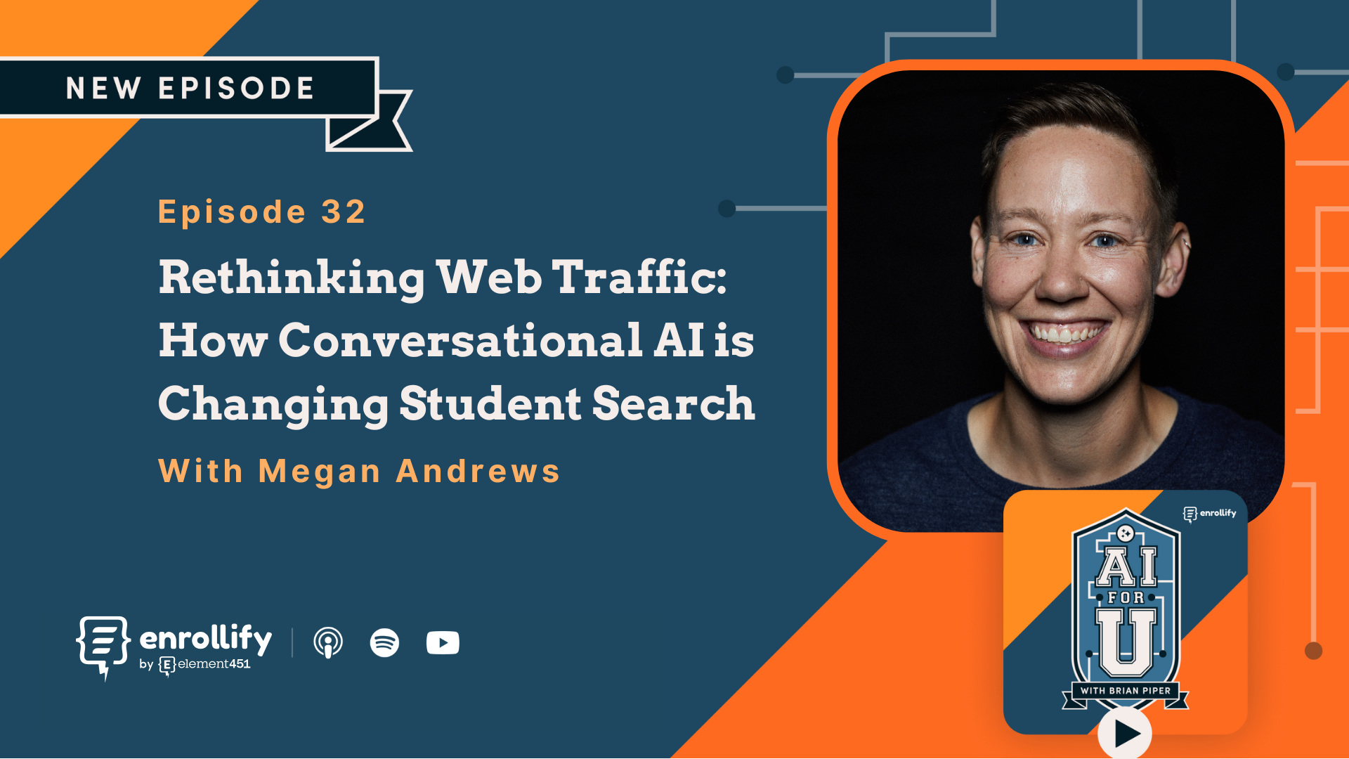 Ep. 32: Rethinking Web Traffic: How Conversational AI is Changing Student Search