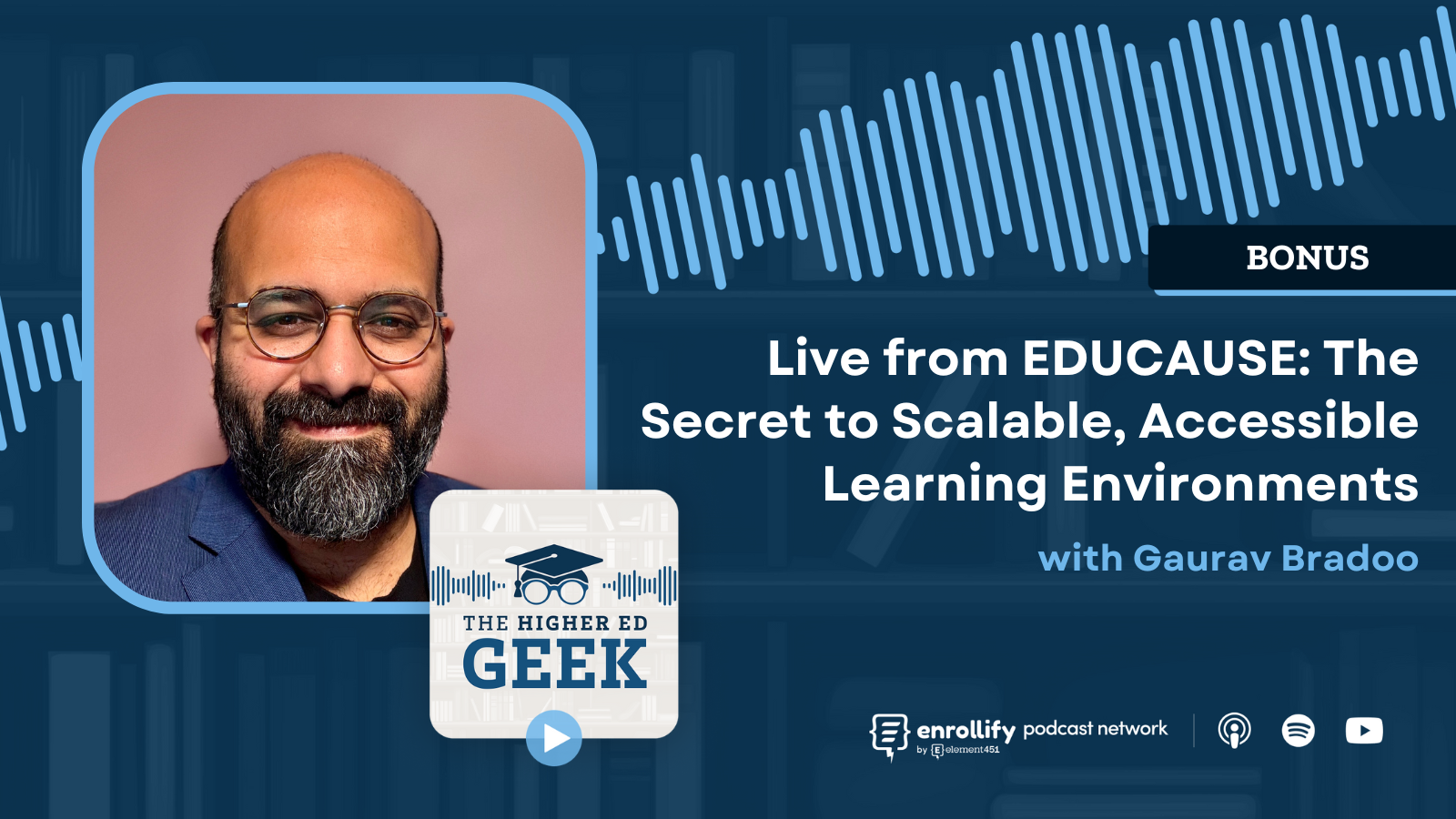 BONUS - Live from EDUCAUSE: The Secret to Scalable, Accessible Learning Environments