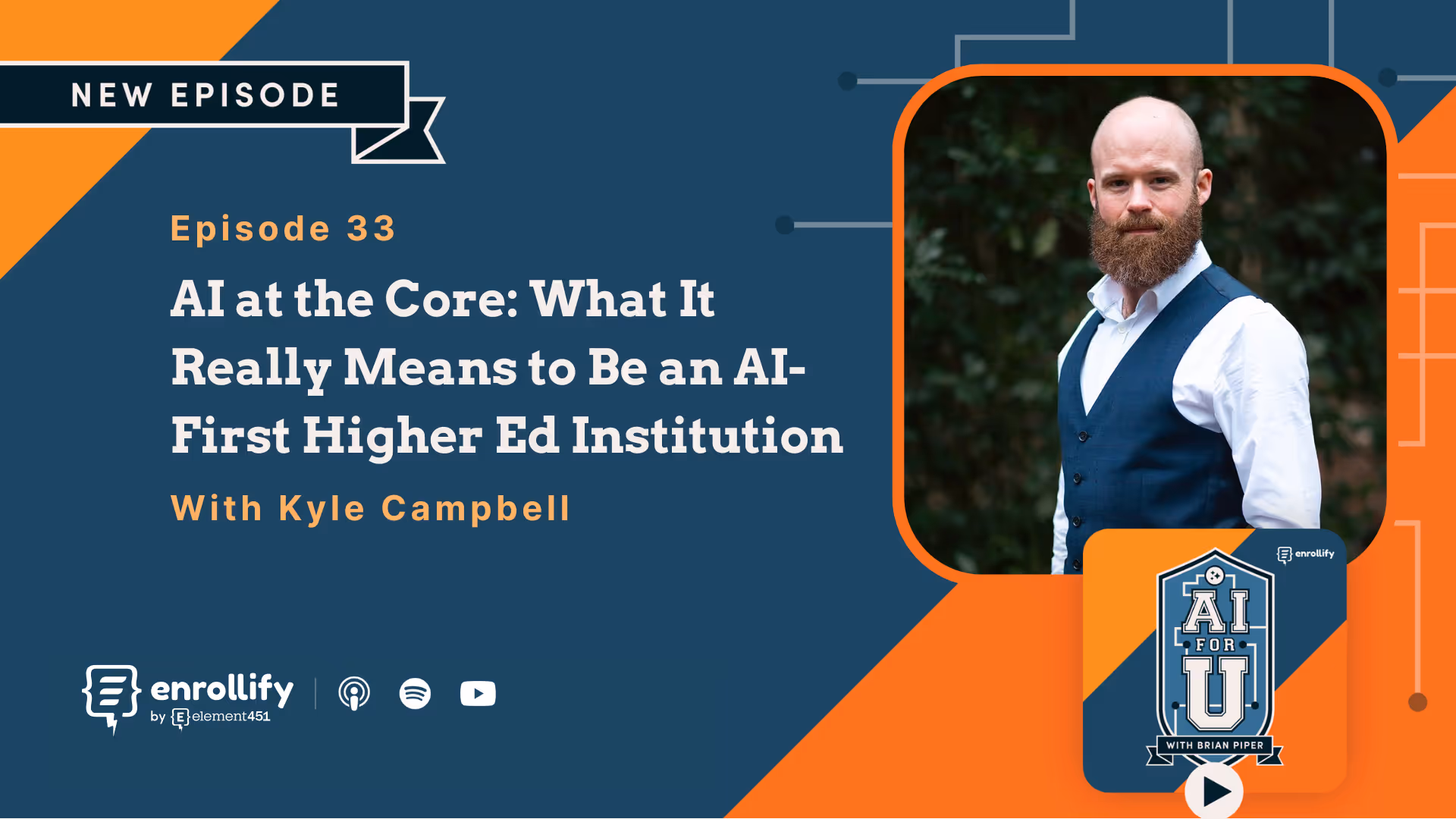 Ep. 33: AI at the Core: What It Really Means to Be an AI-First Higher Ed Institution