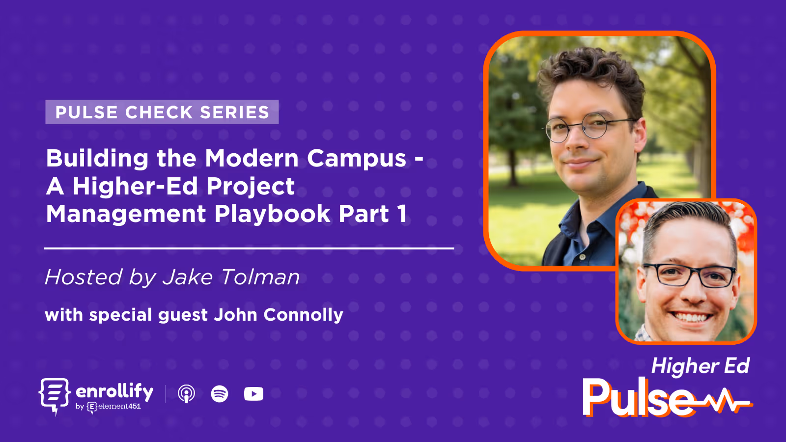Pulse Check: Building the Modern Campus - A Higher-Ed Project Management Playbook Part 1