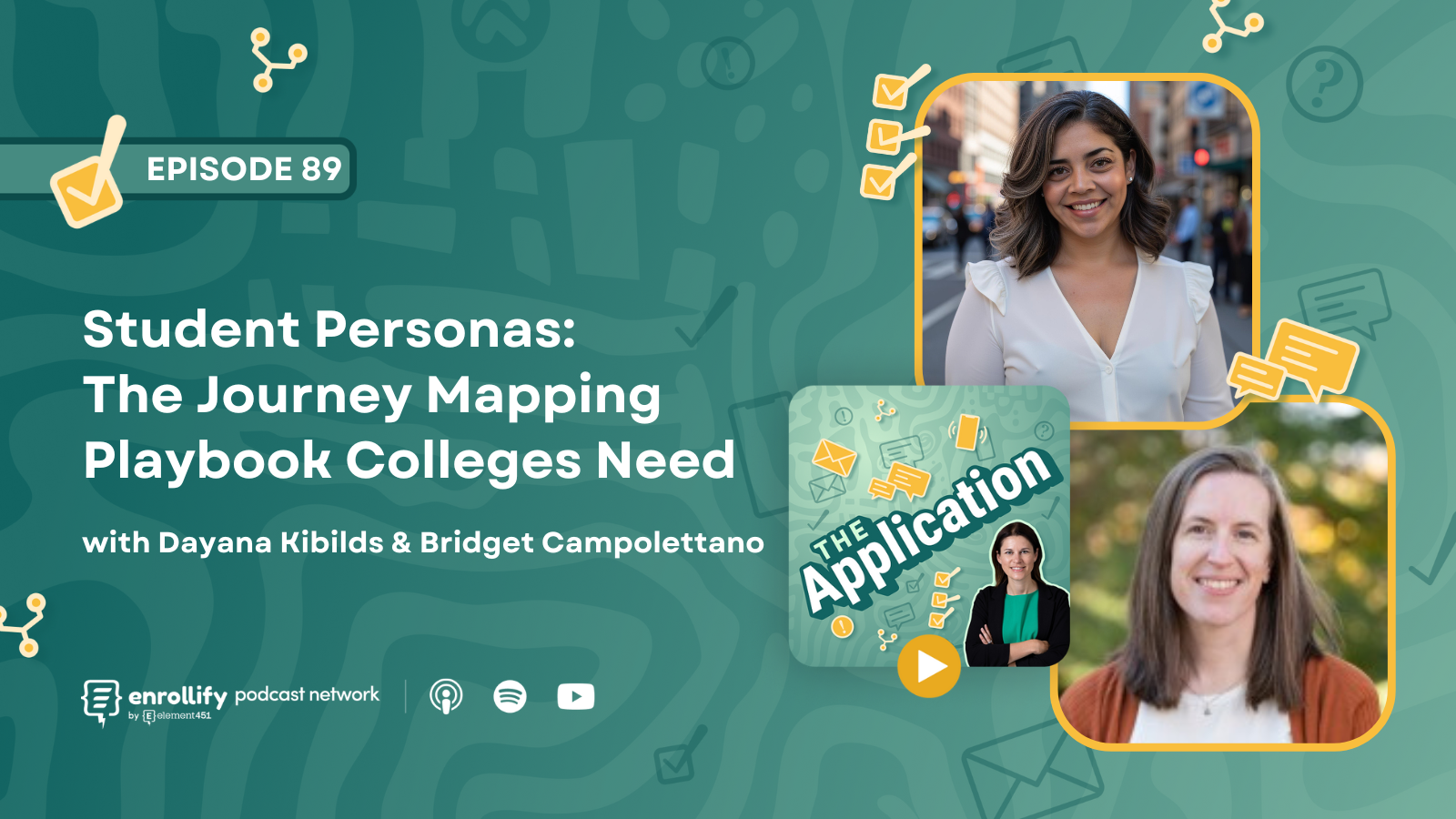 Episode 89: Student Personas: The Journey Mapping Playbook Colleges Need