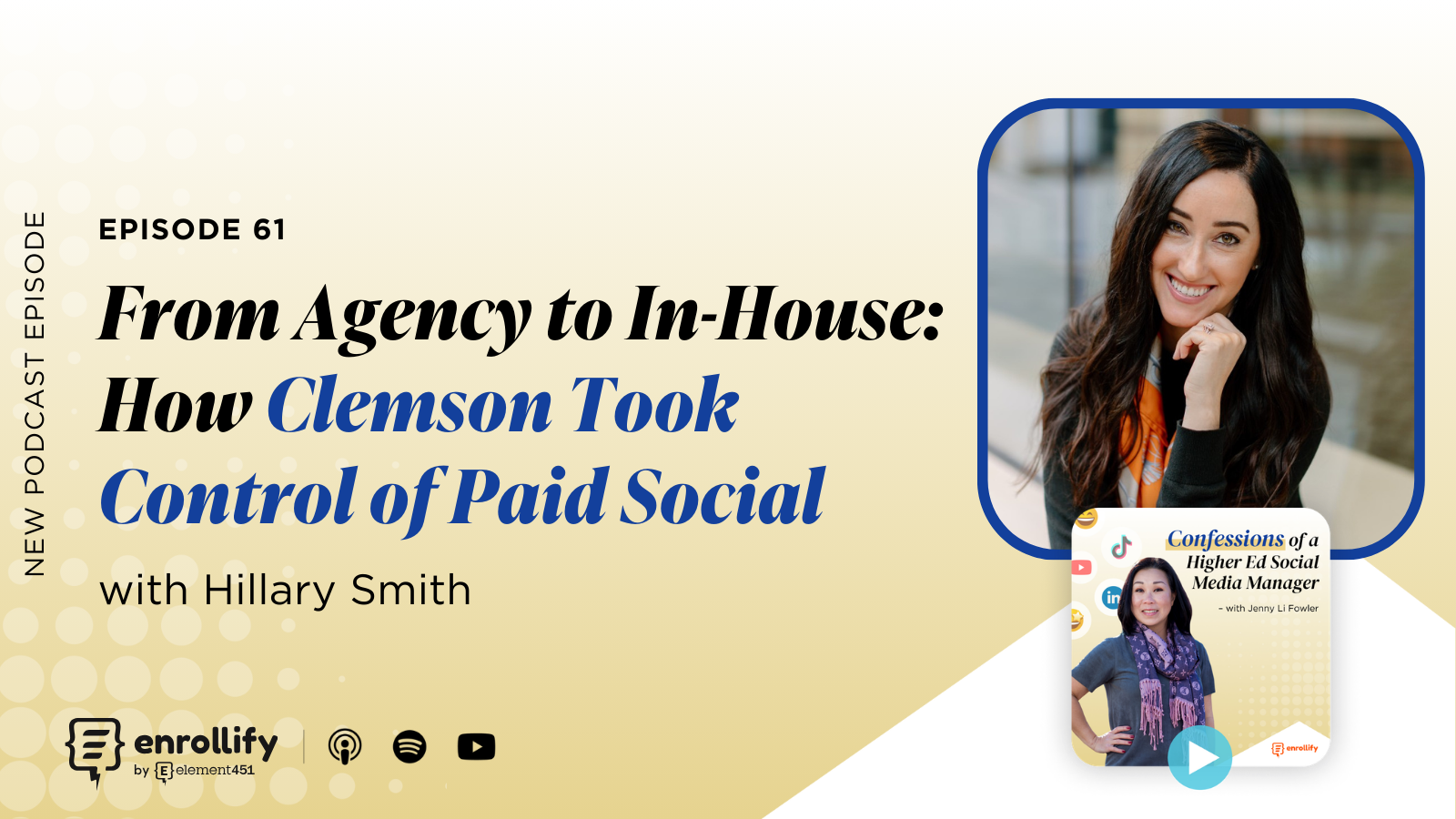 Ep. 61: From Agency to In-House: How Clemson Took Control of Paid Social