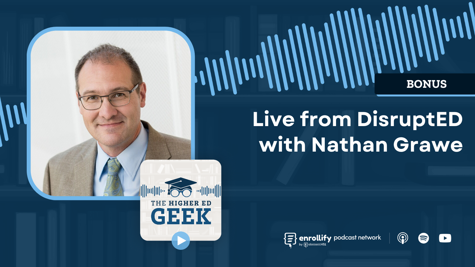 Live from DisruptED with Nathan Grawe