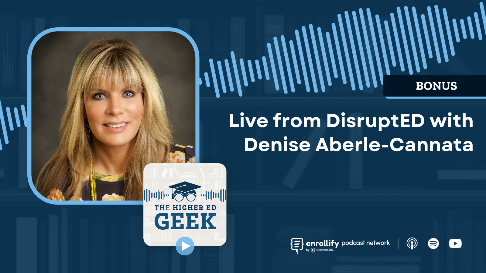 Live from DisruptED with Denise Aberle-Cannata
