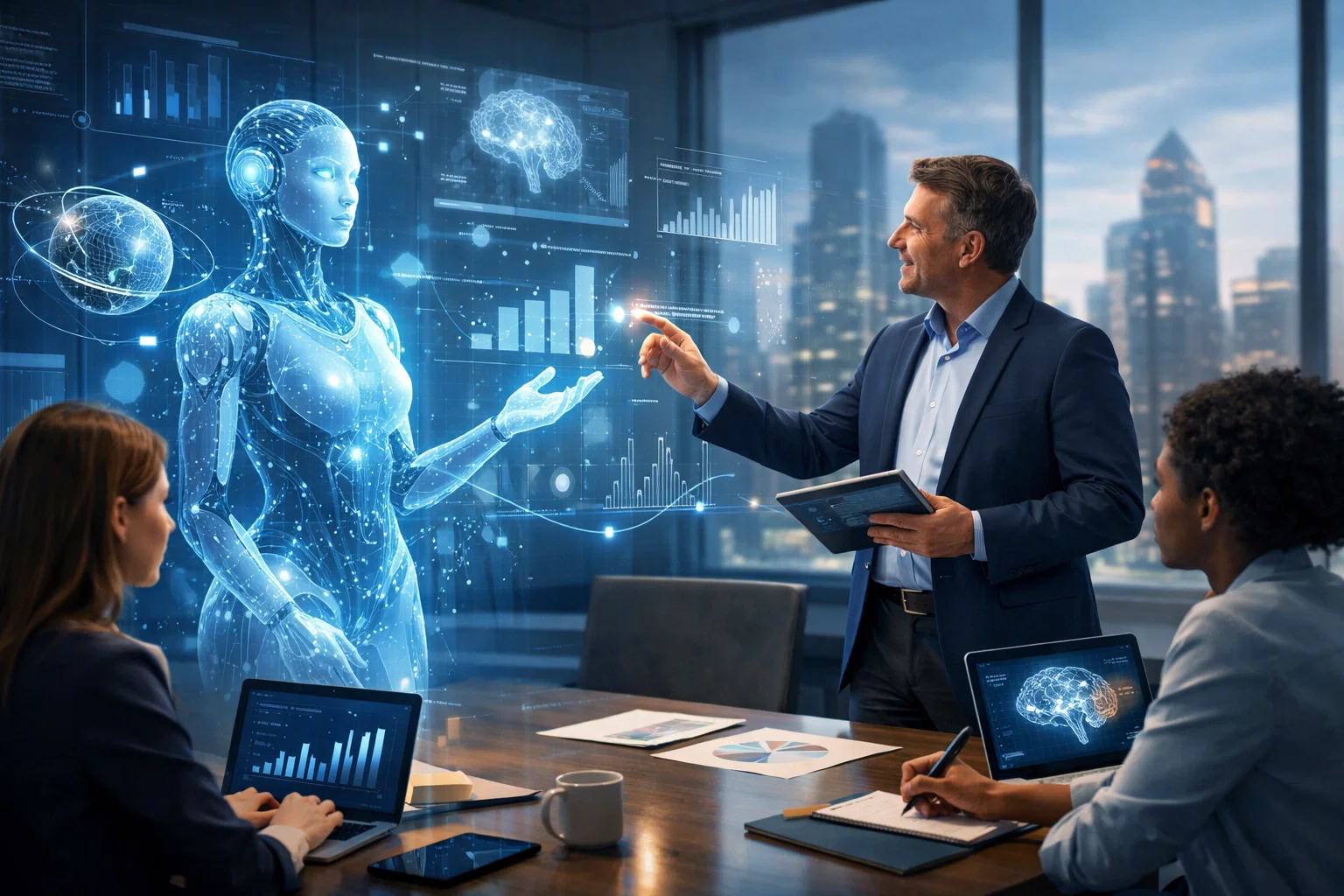 Leading While Learning