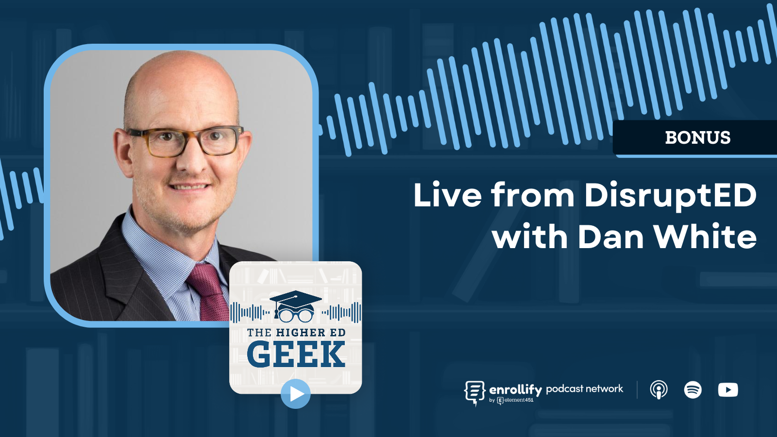 Live from DisruptED with Dan White