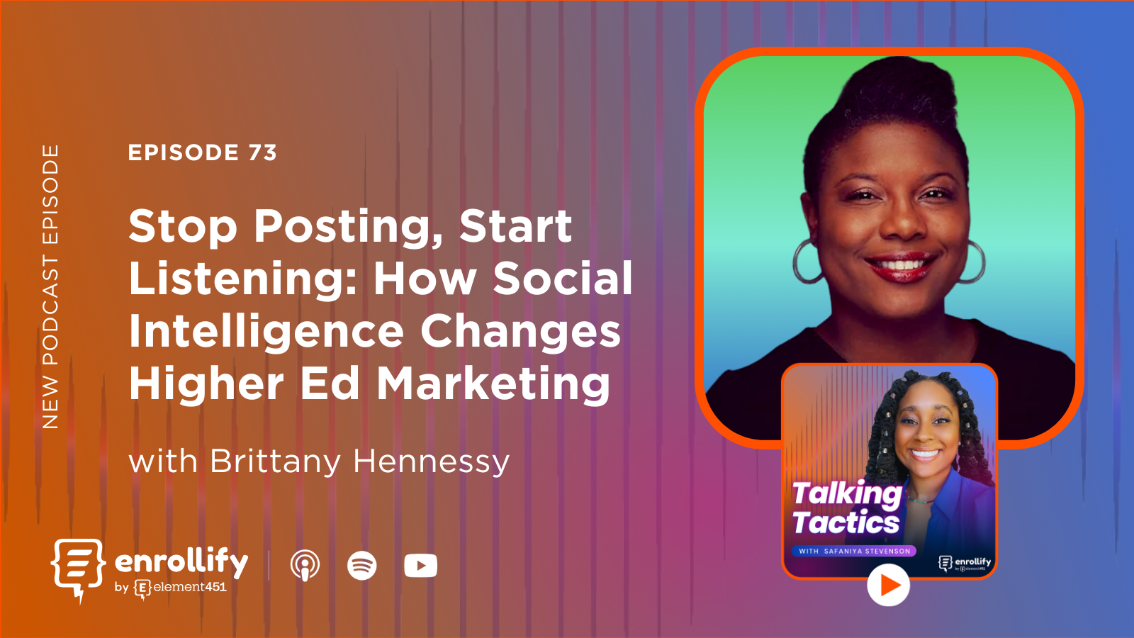Episode 73: Stop Posting, Start Listening: How Social Intelligence Changes Higher Ed Marketing