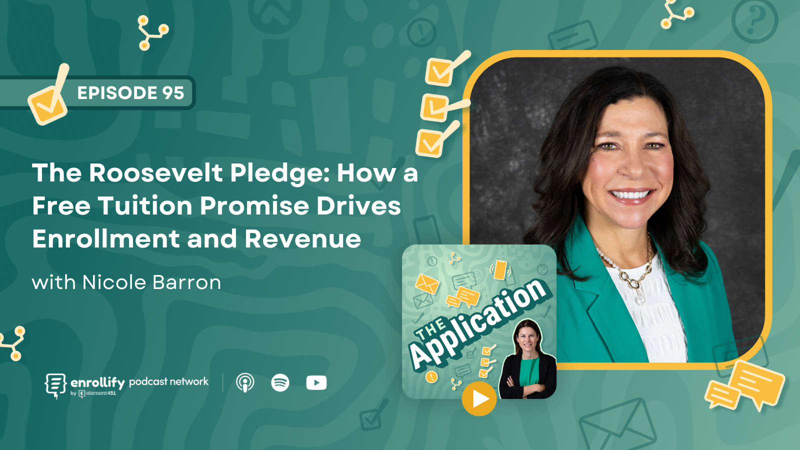 Episode 95: The Roosevelt Pledge: How a Free Tuition Promise Drives Enrollment and Revenue