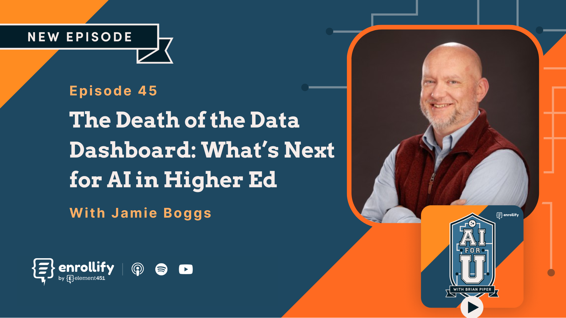 Ep. 45: The Death of the Data Dashboard: What’s Next for AI in Higher Ed