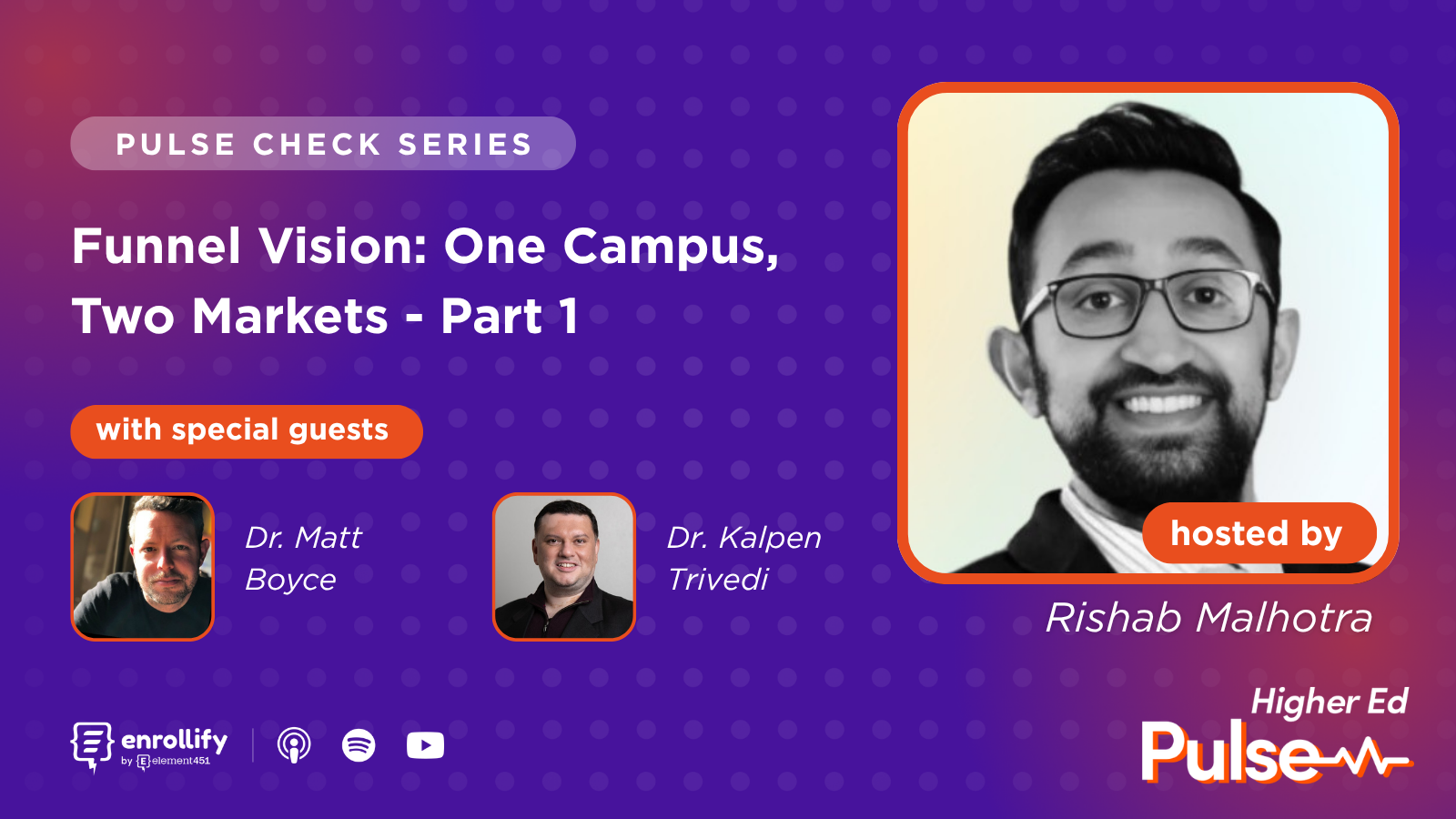Pulse Check: Funnel Vision: One Campus, Two Markets - Part 1