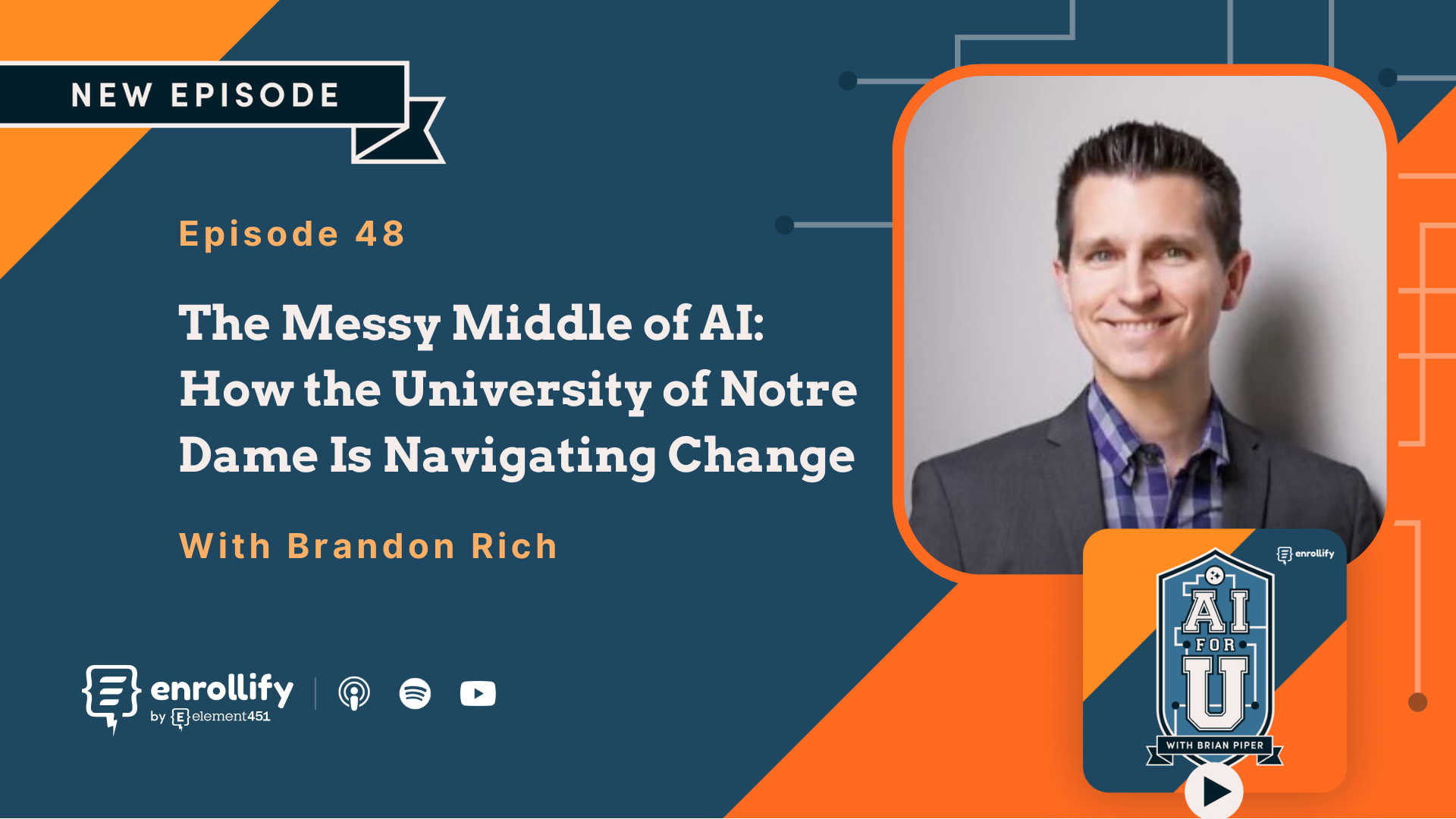 Ep. 48: The Messy Middle of AI: How the University of Notre Dame Is Navigating Change