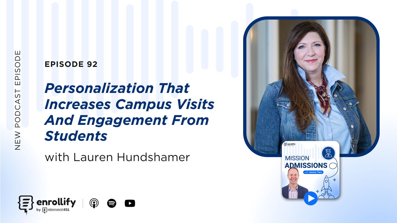 Ep. 92: Personalization That Increases Campus Visits And Engagement From Students