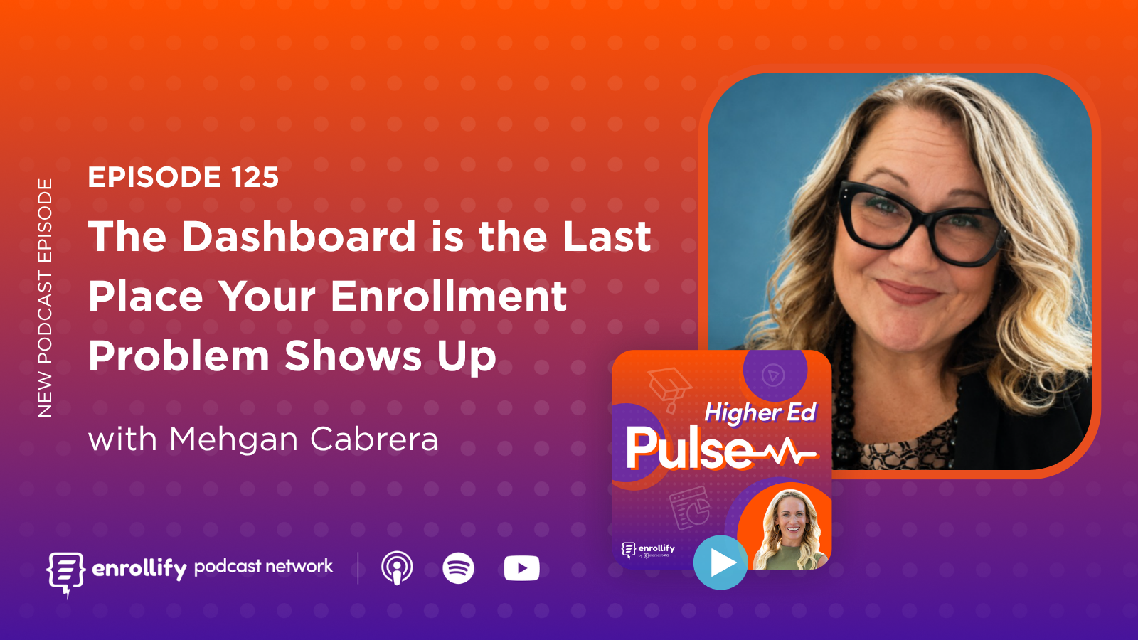 Episode 125: The Dashboard is the Last Place Your Enrollment Problem Shows Up