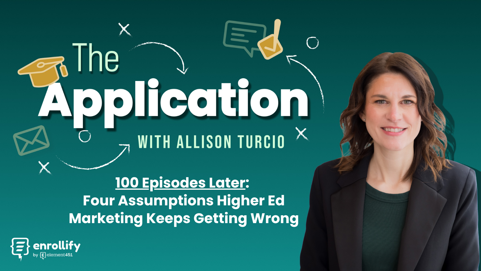 Episode 100: 100 Episodes Later: 4 Assumptions Higher Ed Marketing Keeps Getting Wrong