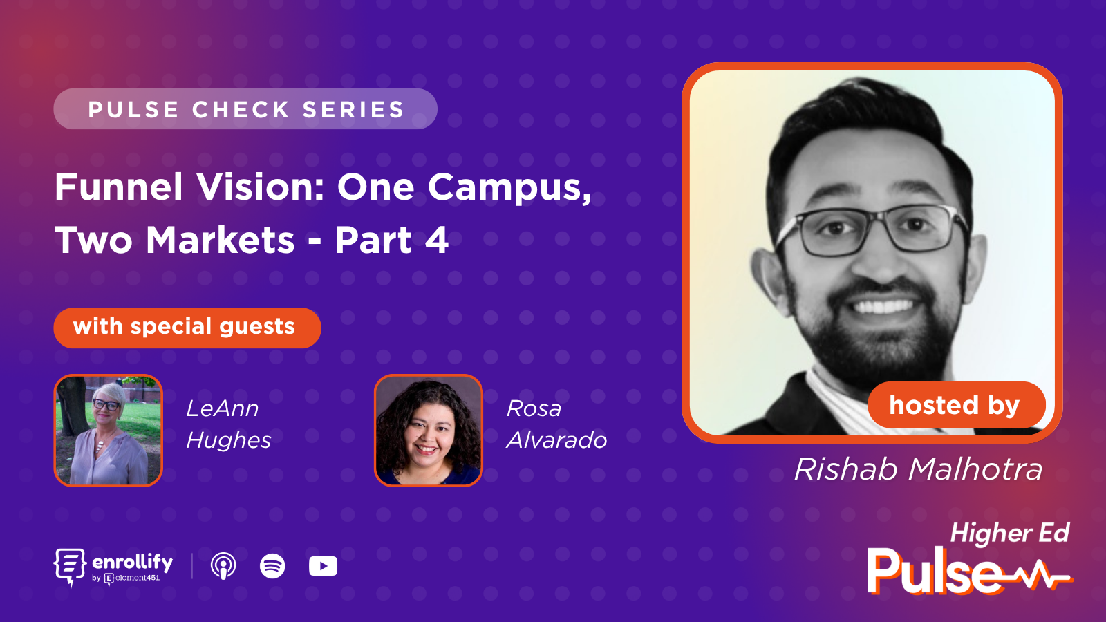 Pulse Check: Funnel Vision: One Campus, Two Markets - Part 4