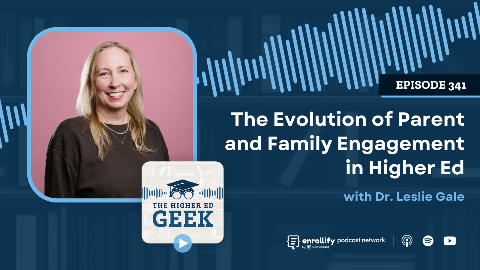 Episode #341: The Evolution of Parent and Family Engagement in Higher Ed