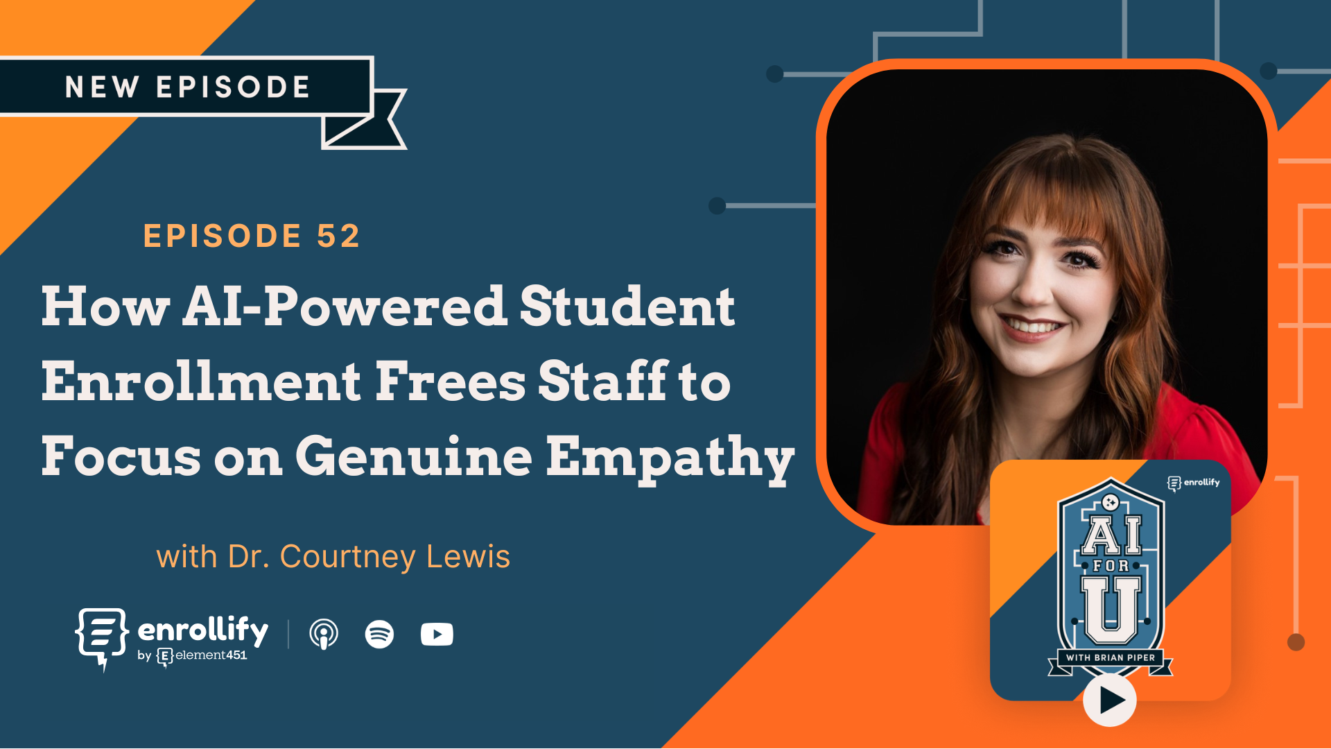 Ep. 52: How AI-Powered Student Enrollment Frees Staff to Focus on Genuine Empathy