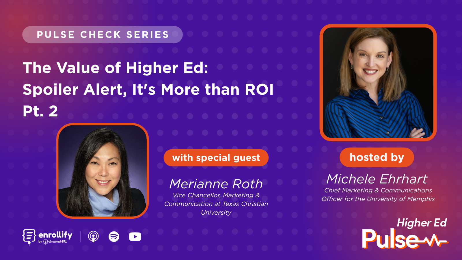 Pulse Check: The Value of Higher Ed: Spoiler Alert, It's More than ROI — Part 2